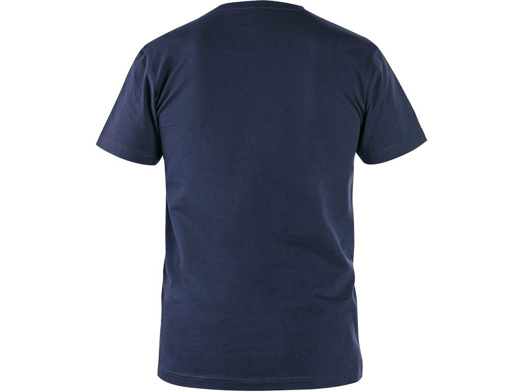 Tričko CXS NOLAN, krátký rukáv, tmavě modré, vel. 2XL